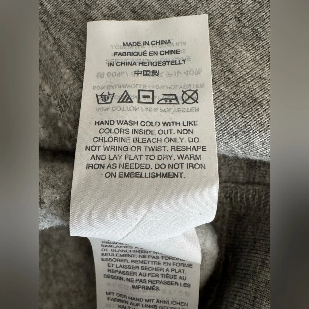 J. Crew Sweatshirt with Botanical Graphic / Size Medium - Picture 4 of 5